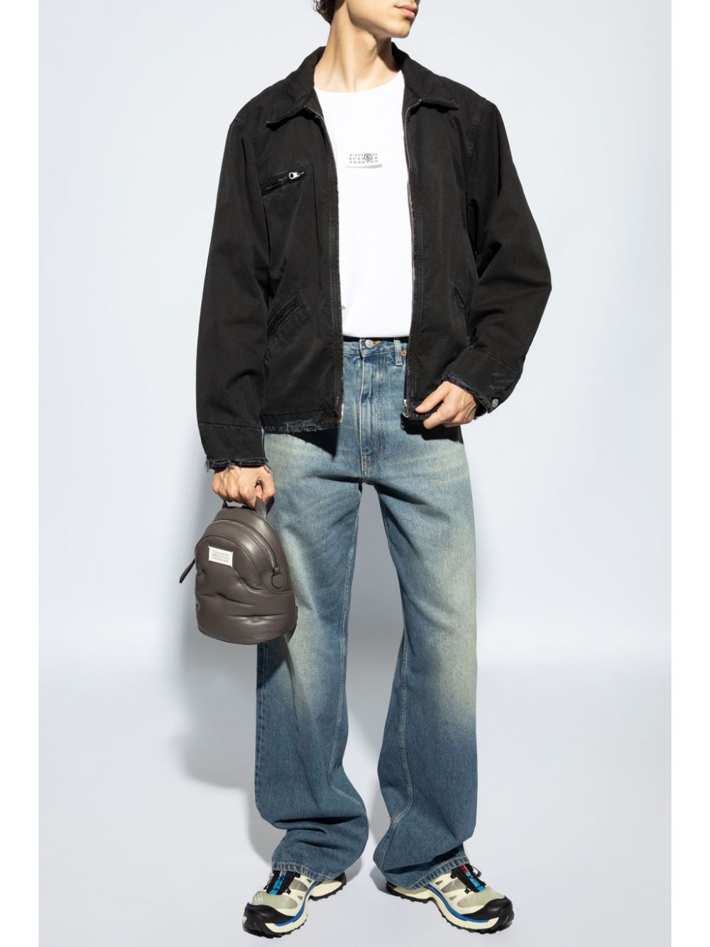 Mm6 Maison Margiela Jeans Clear Blue Cotton