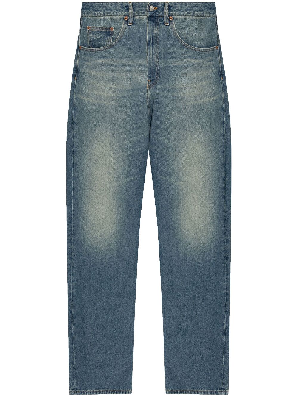 Mm6 Maison Margiela Jeans Clear Blue Cotton