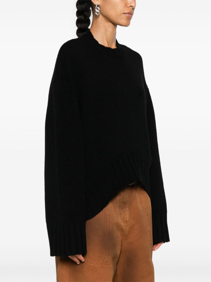 The Attico Sweaters Black Wool Cashmere