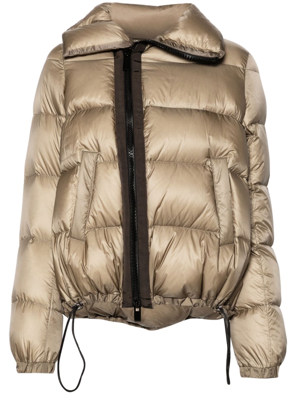 Sacai Coats Beige Nylon