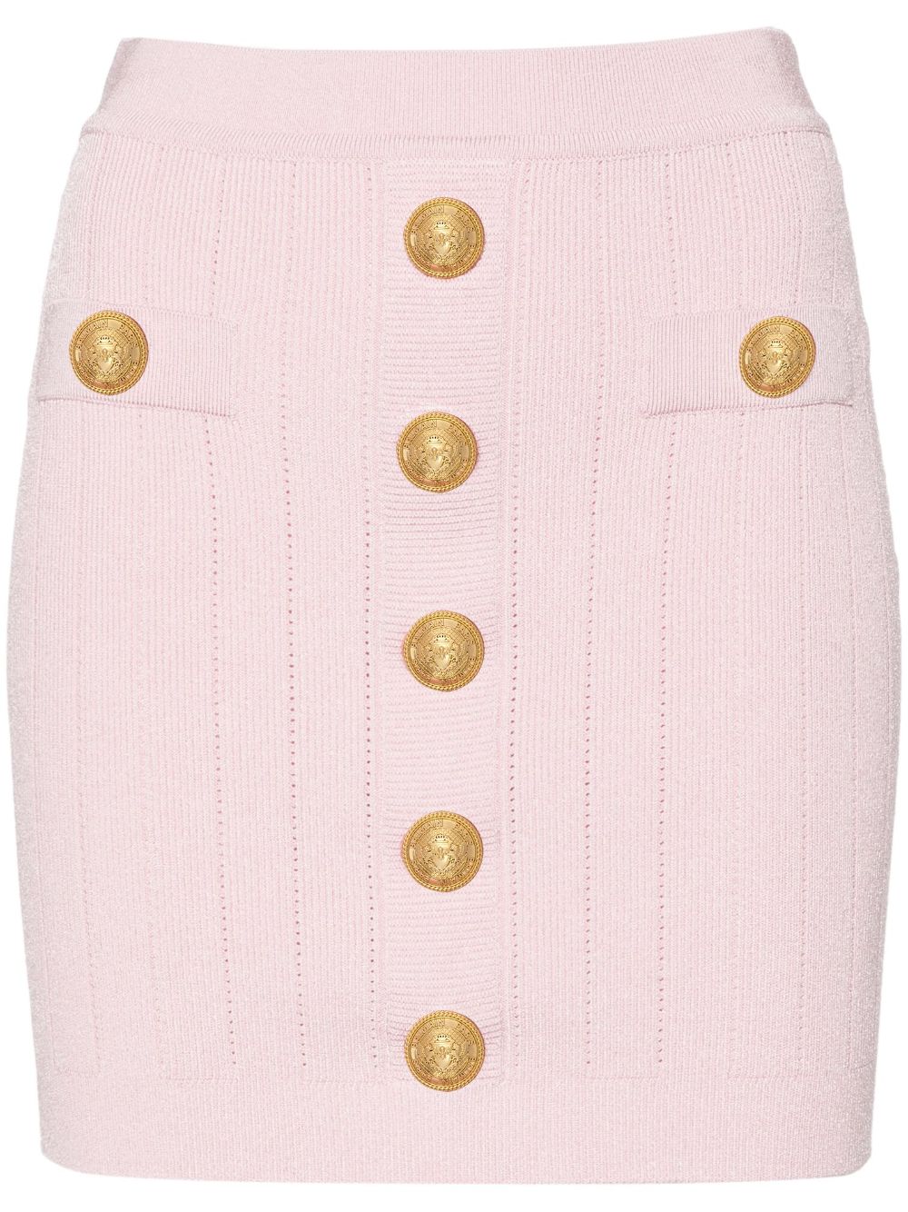Balmain Skirts Pink Fsc Viscose