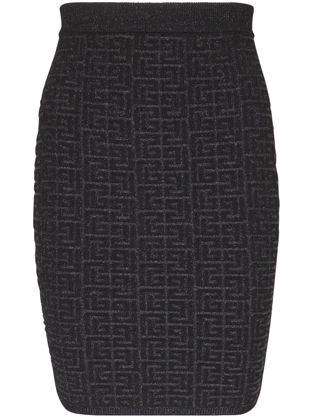 Balmain Skirts Black Viscose