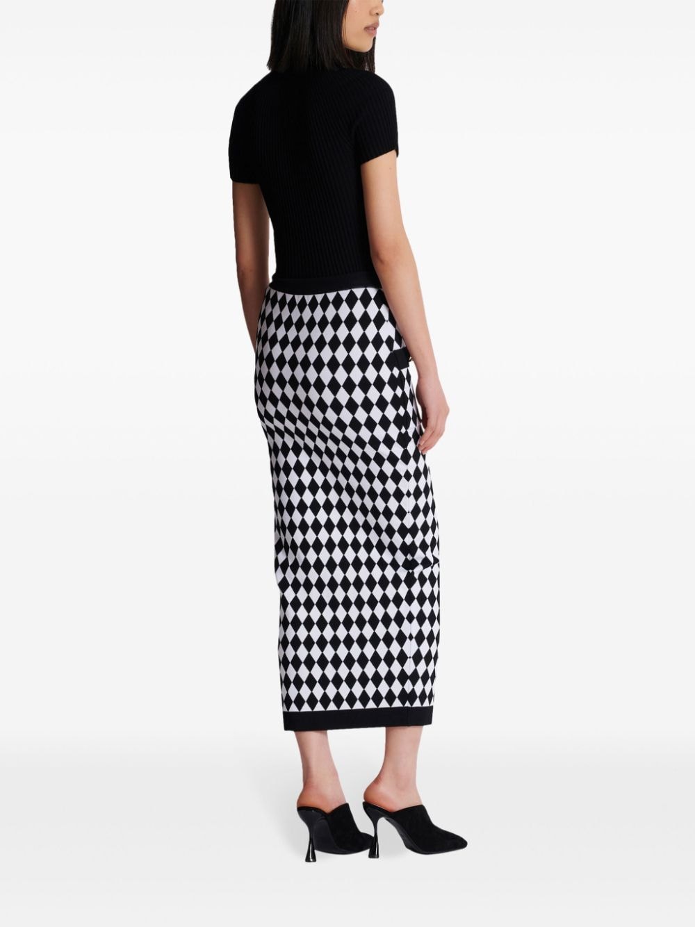 Balmain Skirts Black Viscose