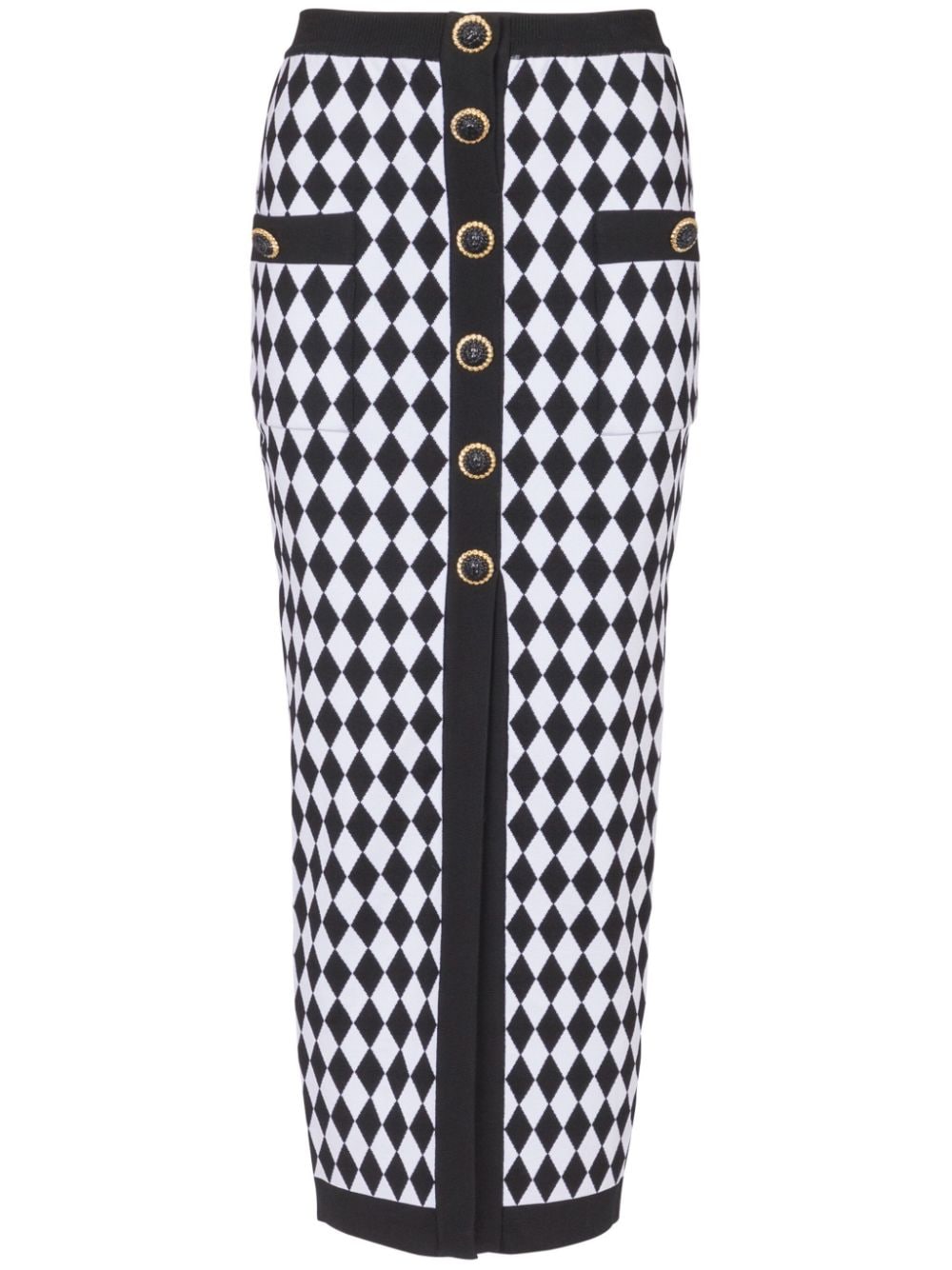 Balmain Skirts Black Viscose