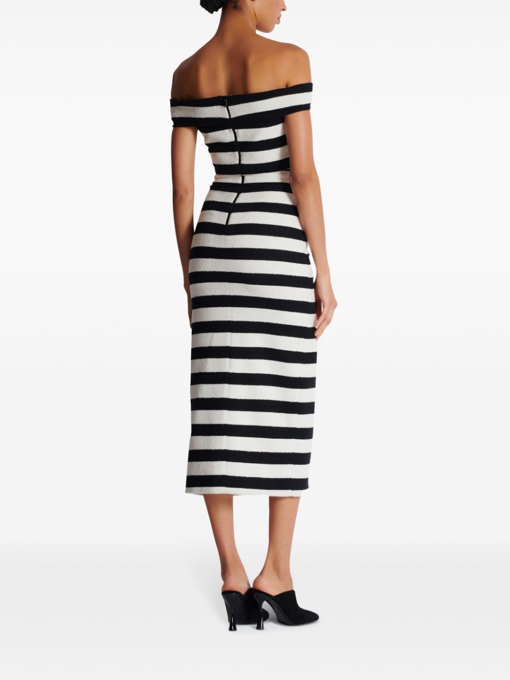 Balmain Skirts Black Acrylic Cotton Polyamide