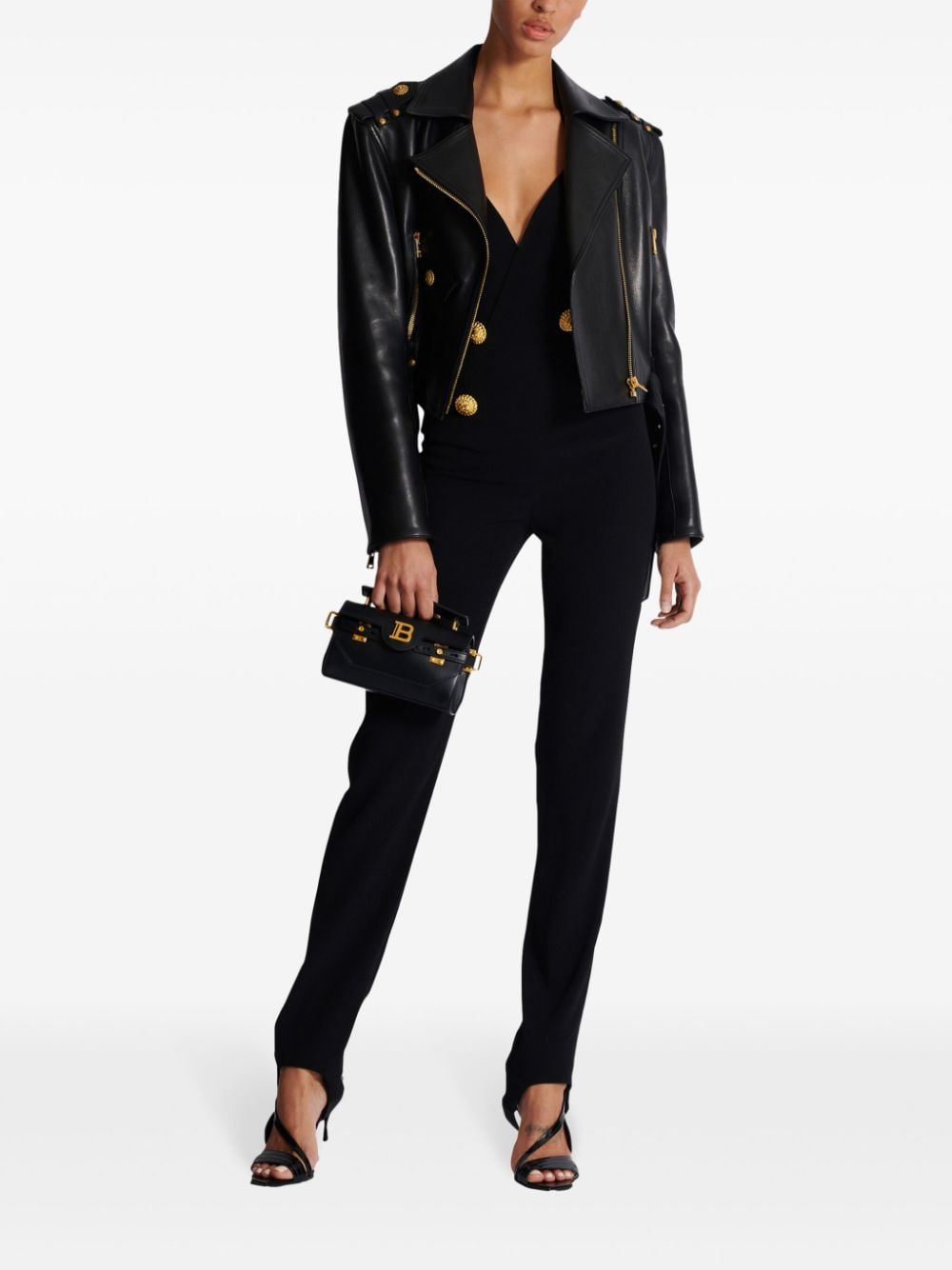 Balmain Dresses Black Viscose