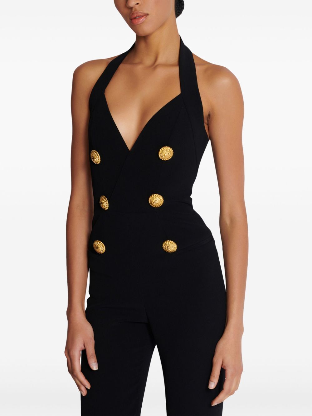 Balmain Dresses Black Viscose