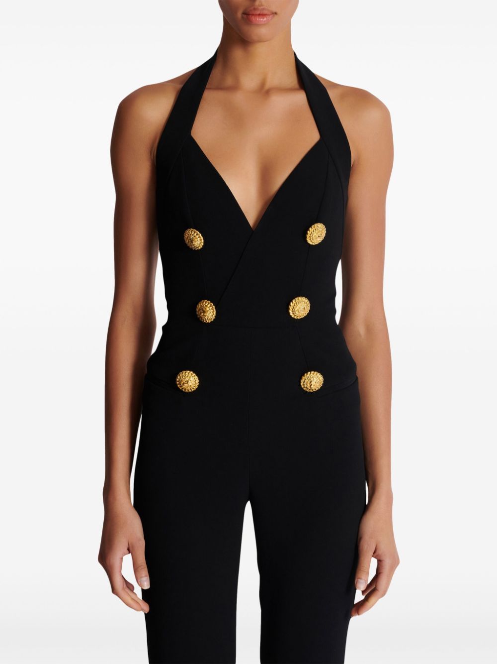 Balmain Dresses Black Viscose