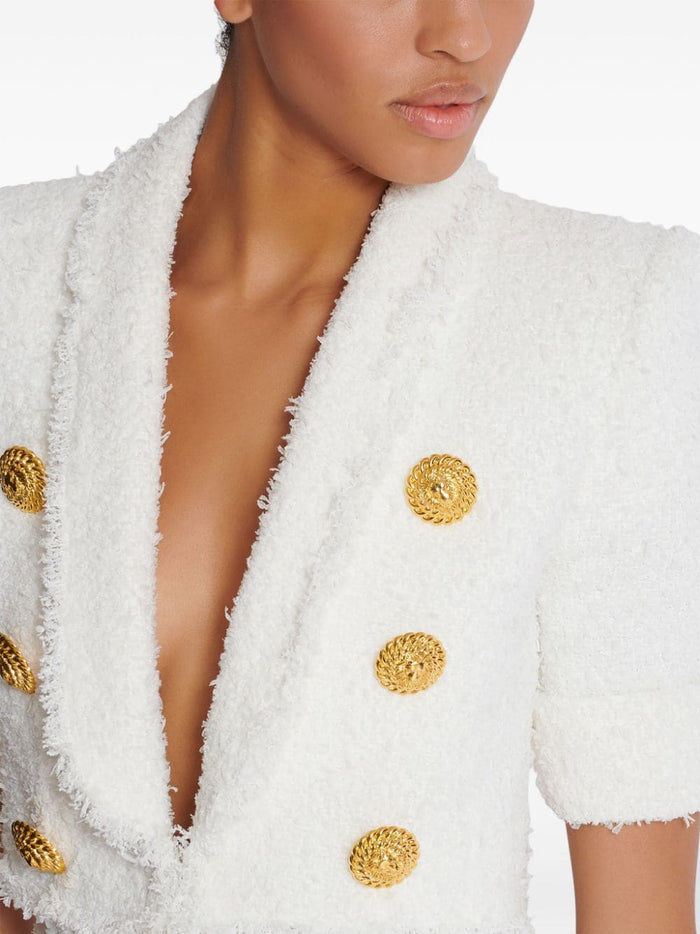 Balmain Jackets White Polyamide