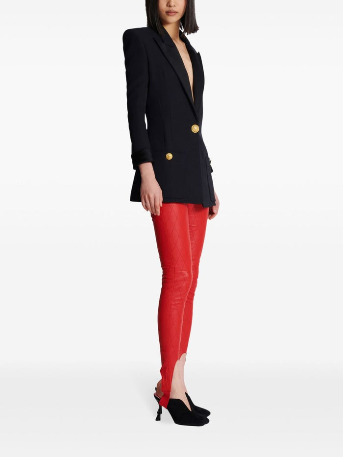 Balmain Jackets Black Wool