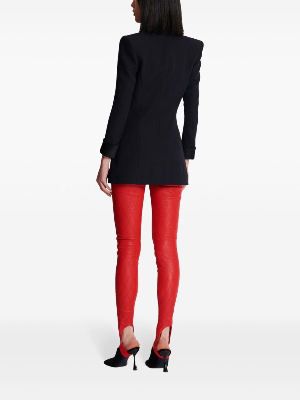 Balmain Jackets Black Wool