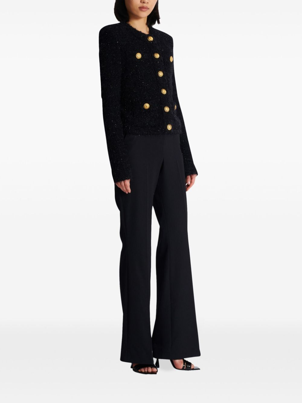 Balmain Jackets Black Polyamide