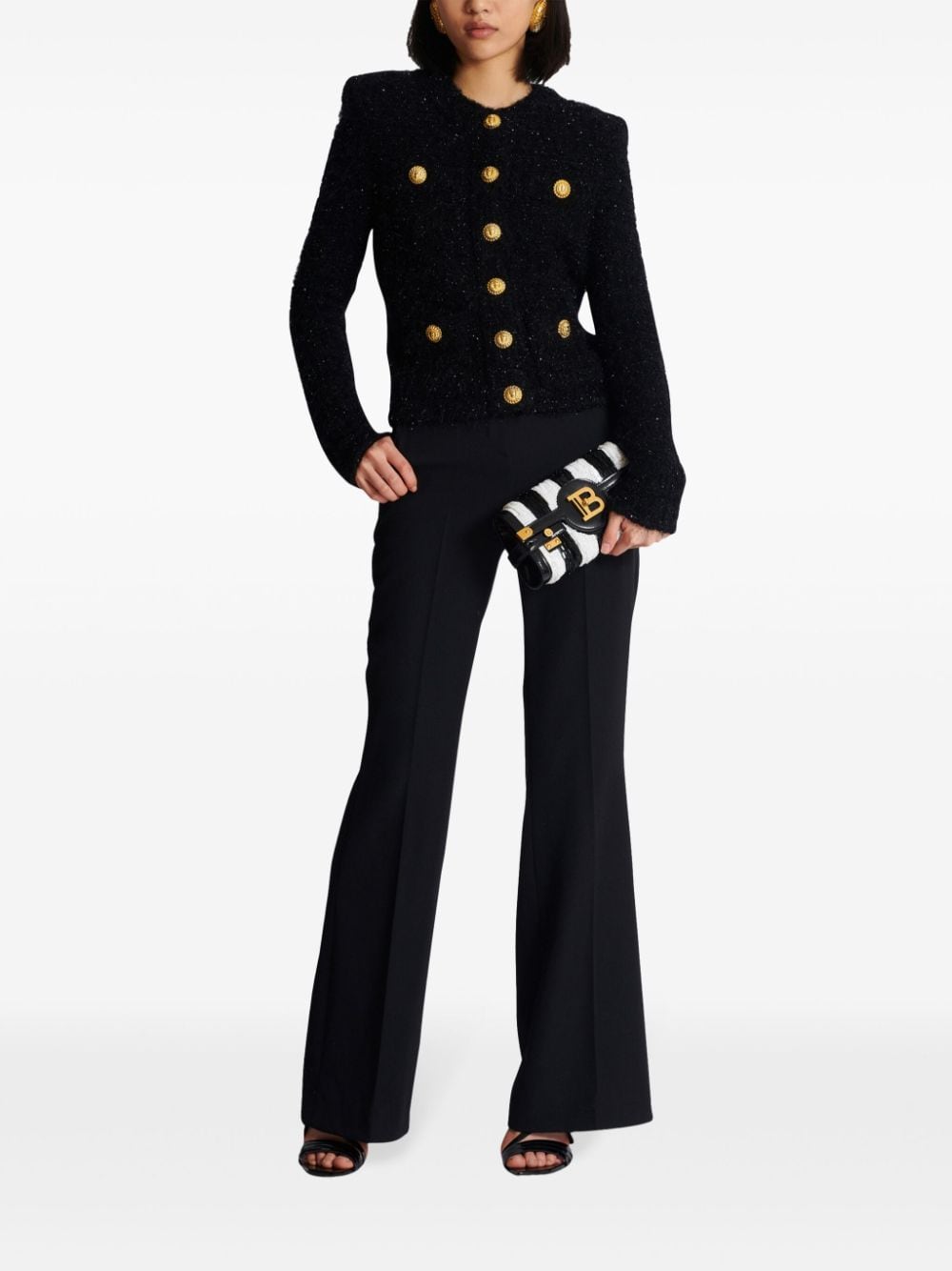 Balmain Jackets Black Polyamide