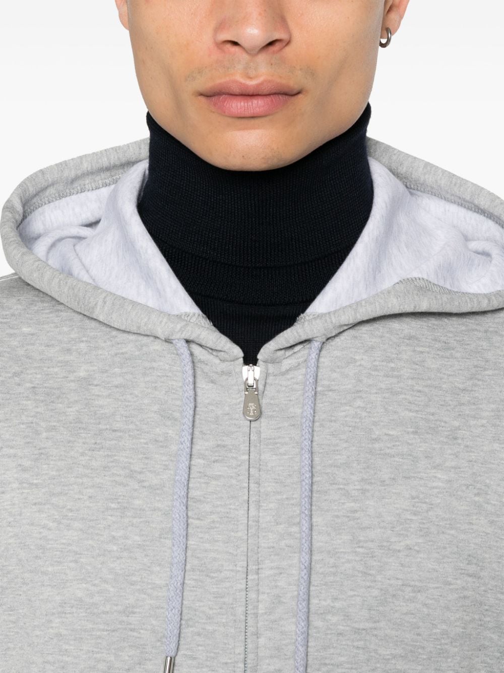 Brunello Cucinelli Sweaters Grigio Cotton