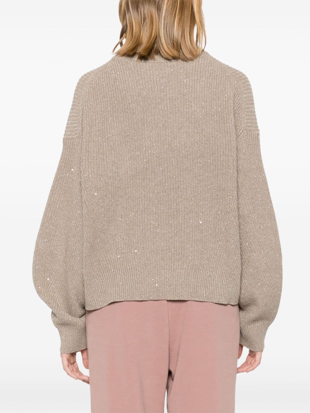 Brunello Cucinelli Sweaters Beige Cashmere