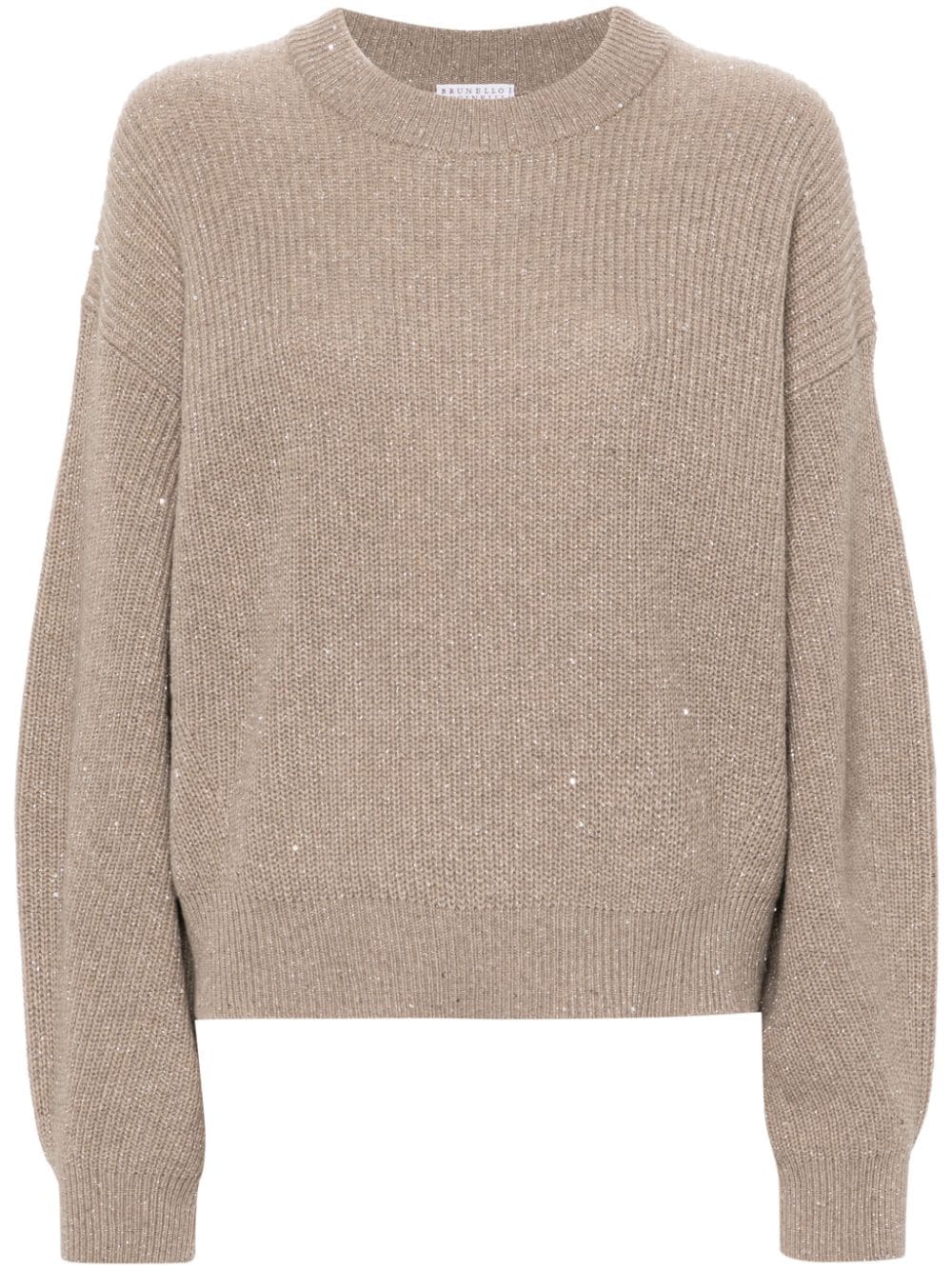 Brunello Cucinelli Sweaters Beige Cashmere