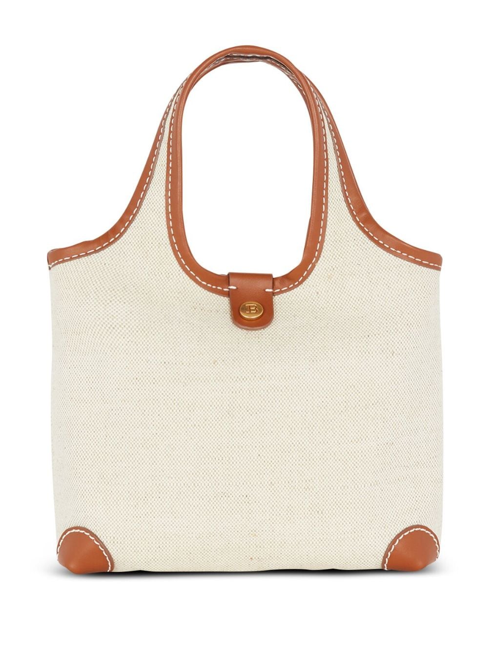 Balmain Bags Leather Brown Fabric