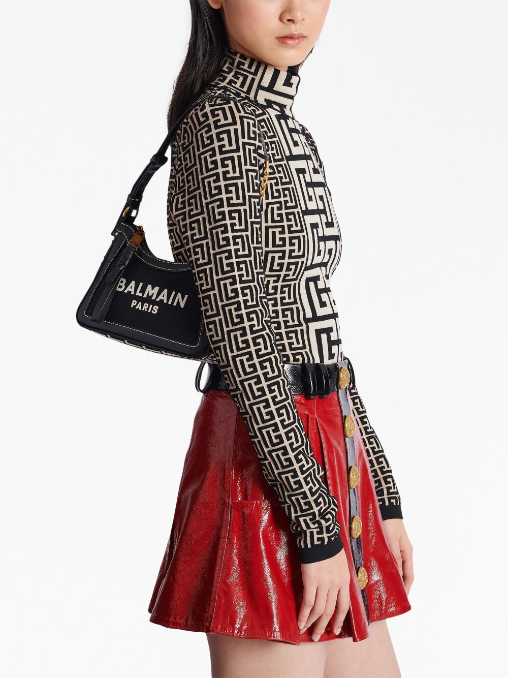 Balmain Bags Black Cotton