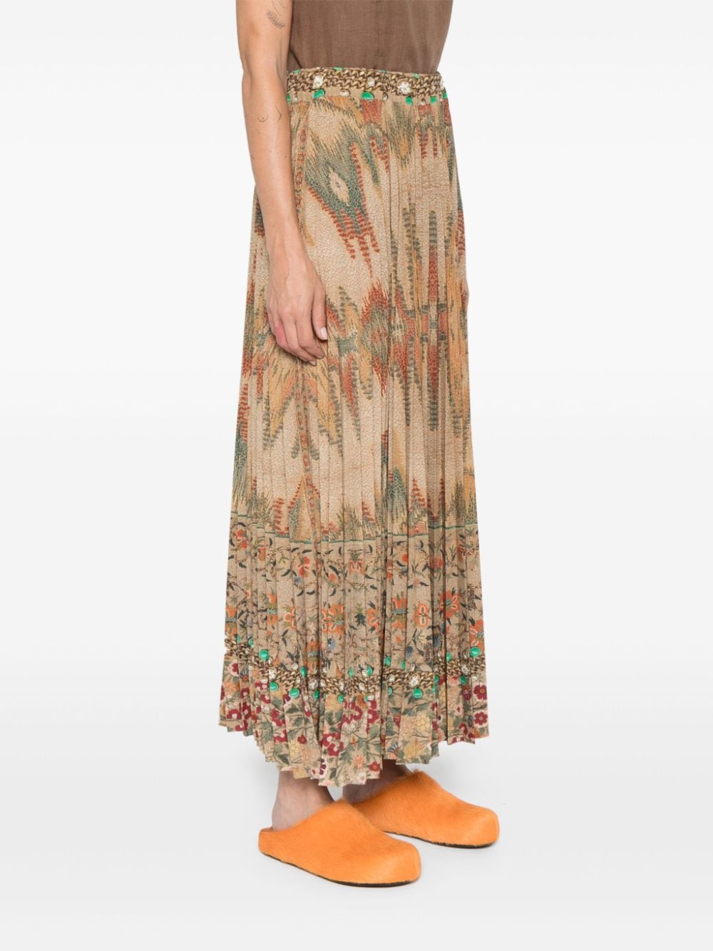 Pierre Louis Mascia Skirts Beige Polyester