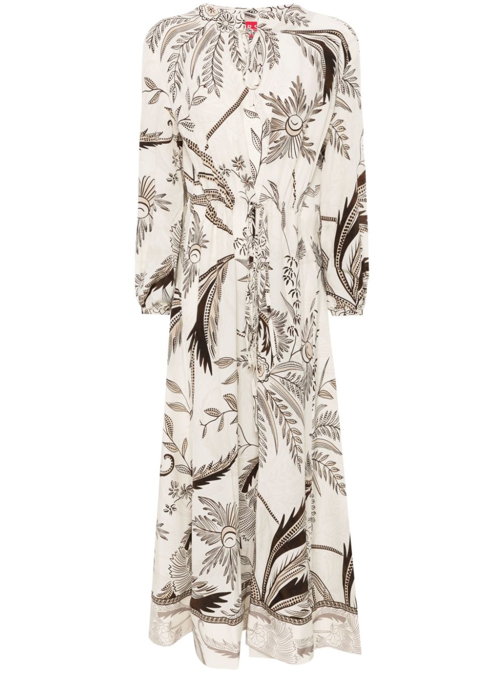 F.r.s . Dresses Beige Silk