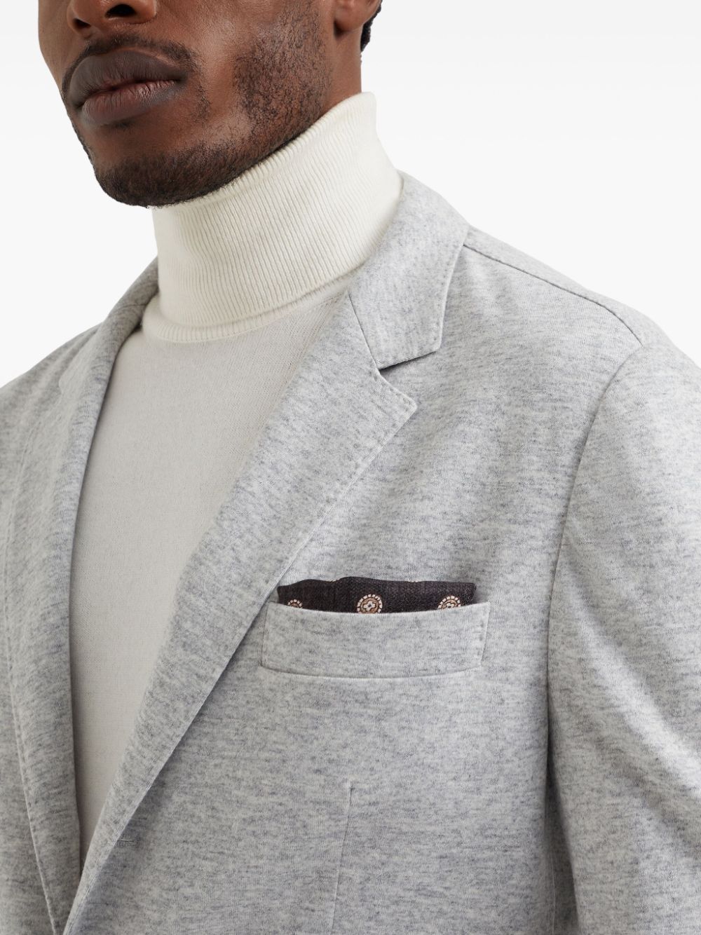 Brunello Cucinelli Jackets Grigio Chiaro Outer: Cashmere