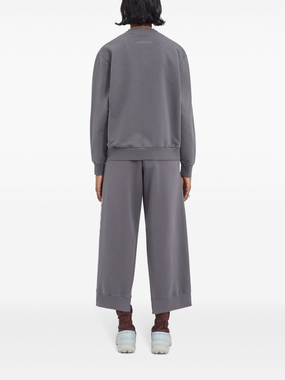 Mm6 Maison Margiela Sweaters Grey Cotton Polyester