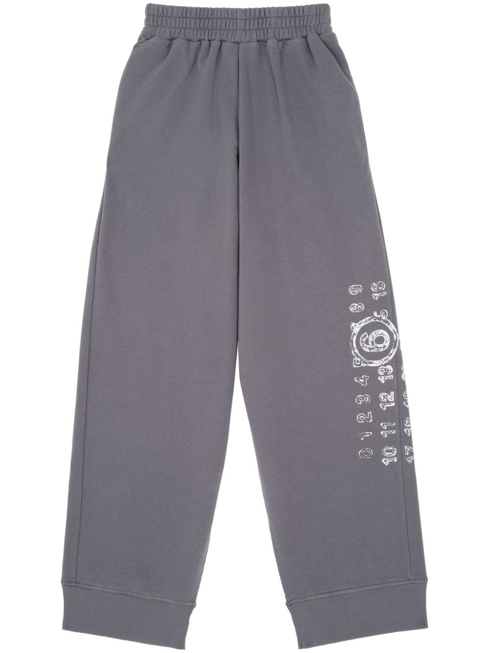 Mm6 Maison Margiela Trousers Grey Cotton Polyester