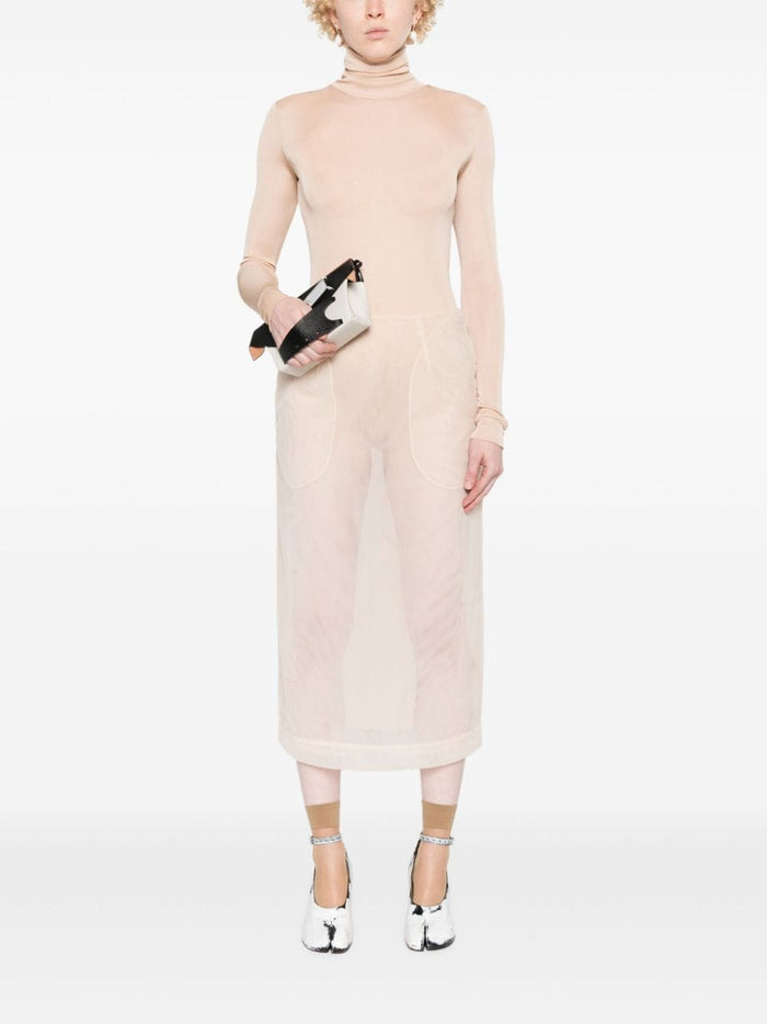 Maison Margiela Top Powder Viscose Polyamide