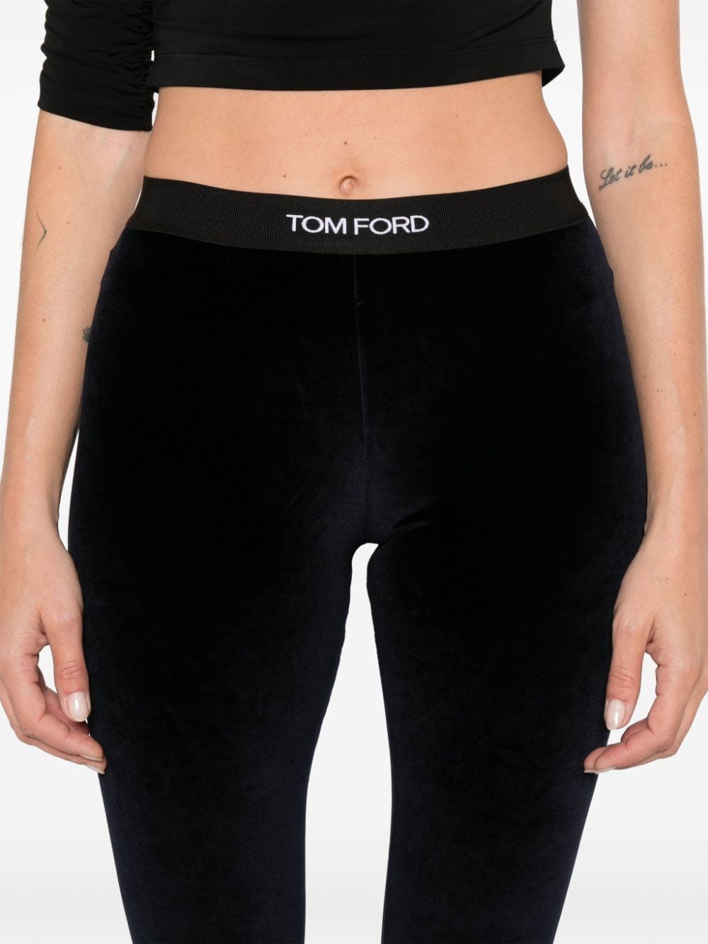Tom Ford Trousers Blue Triacetate Polyester