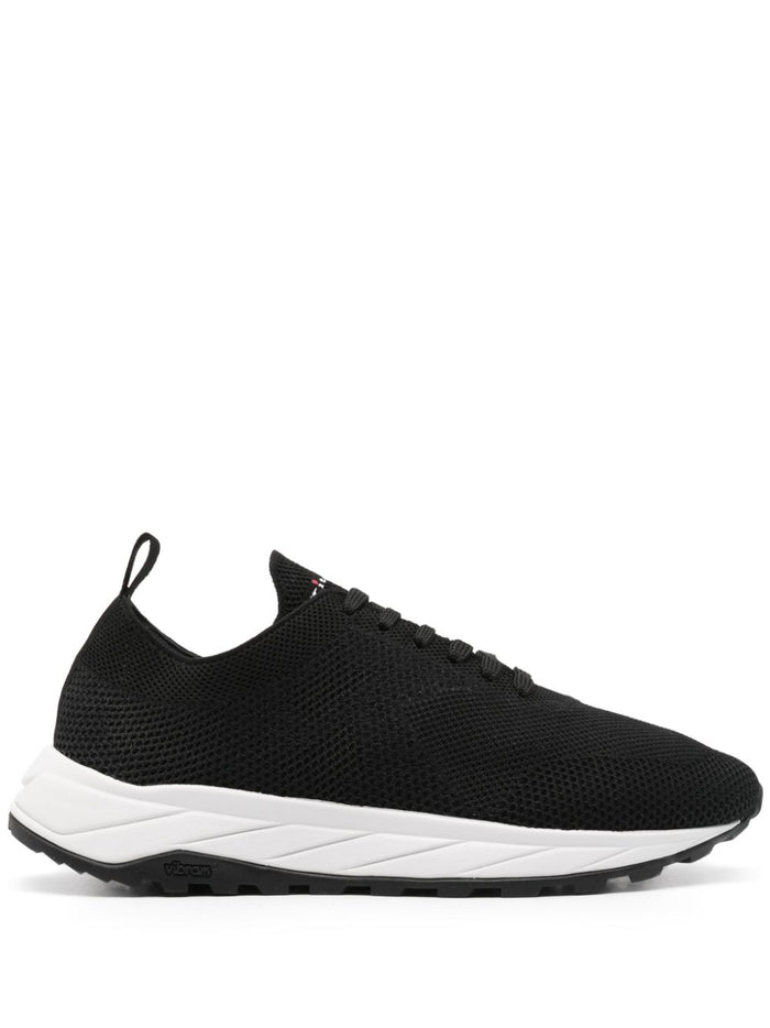 Kiton Sneakers Black Polyester