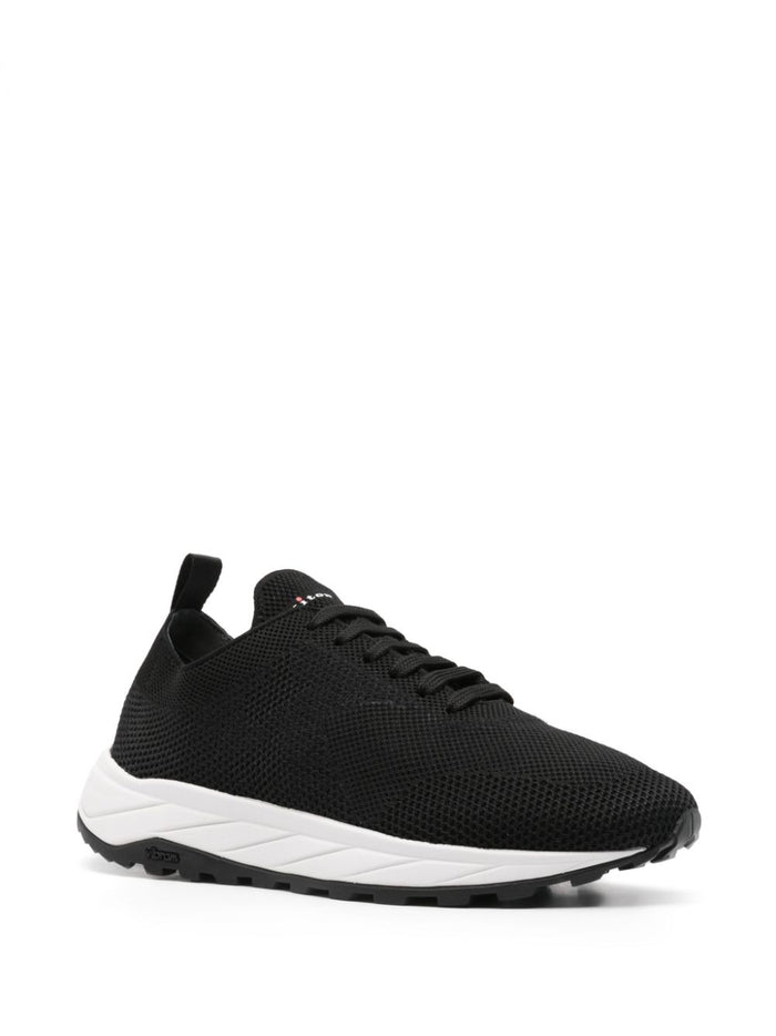 Kiton Sneakers Black Polyester