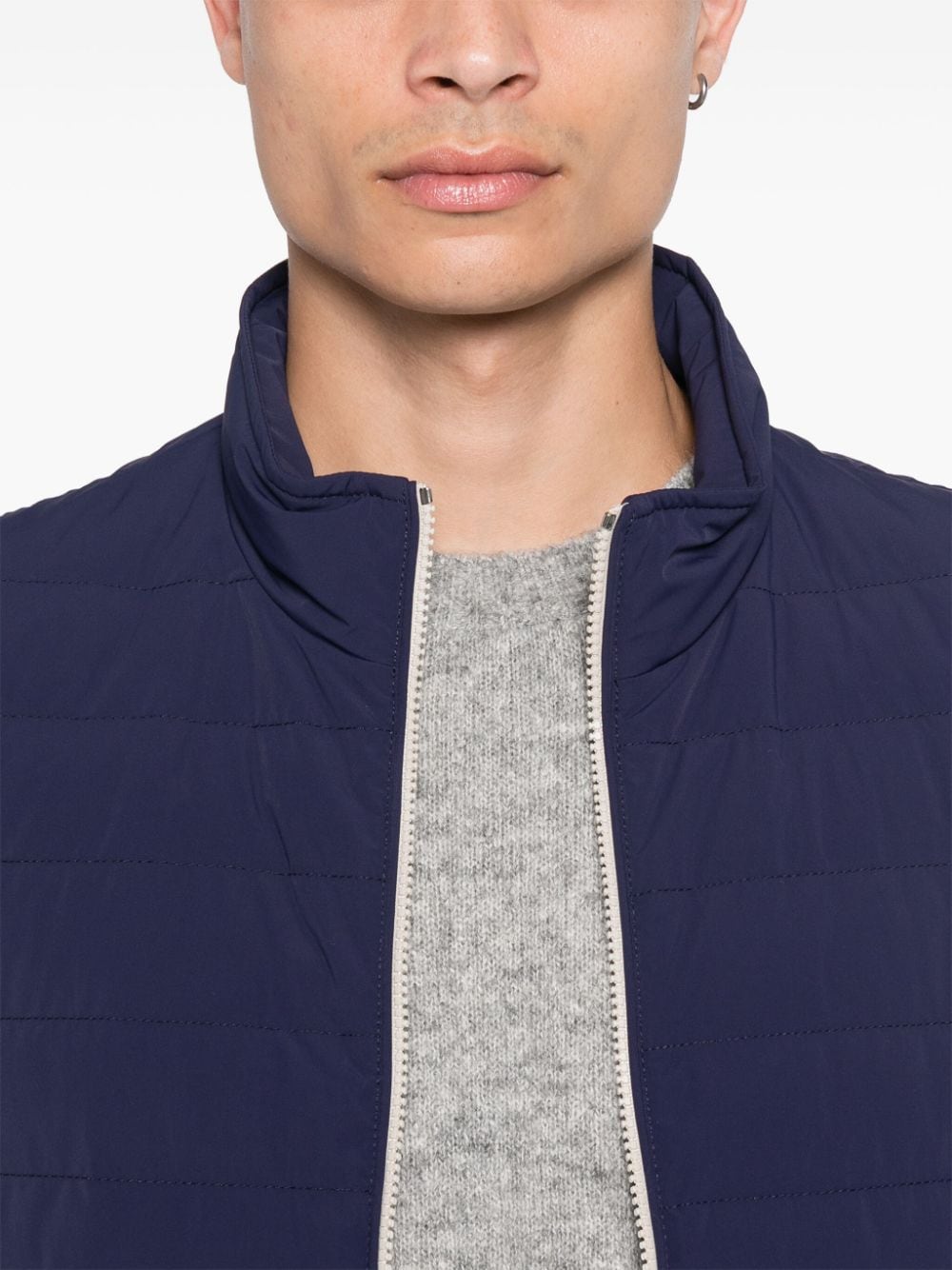 Brunello Cucinelli Sweaters Grigio Cotton