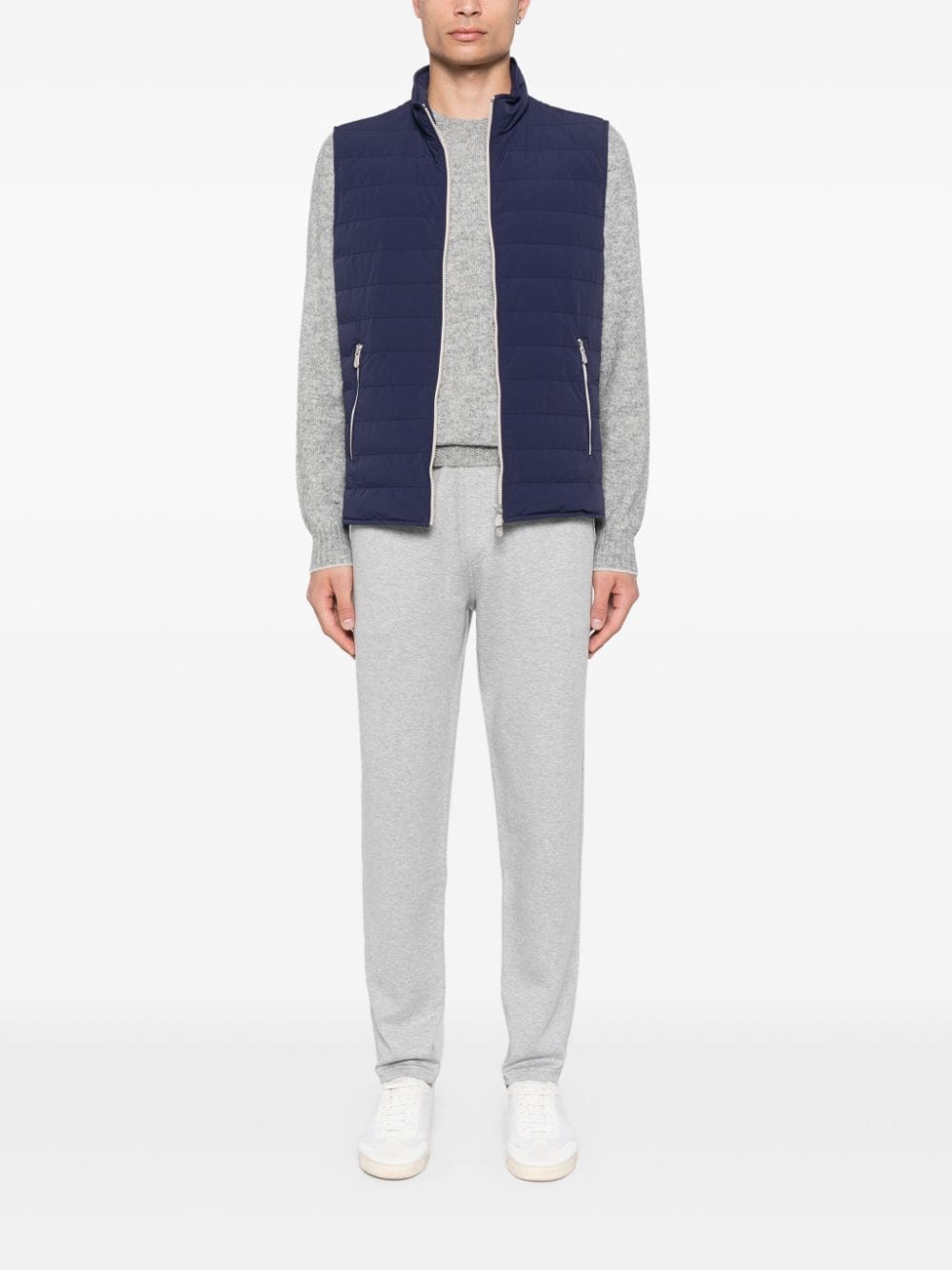 Brunello Cucinelli Sweaters Grigio Cotton