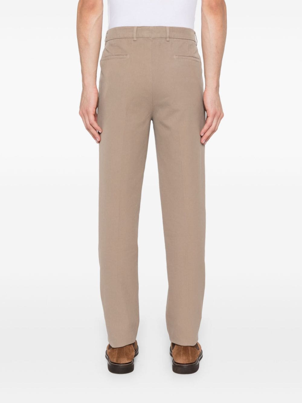 Brunello Cucinelli Trousers Marrone Cotton