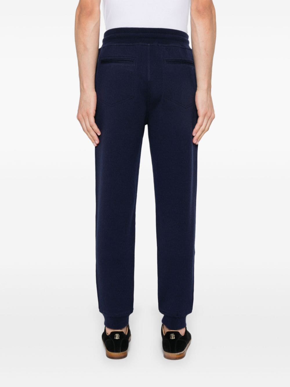 Brunello Cucinelli Trousers Blu Cashmere