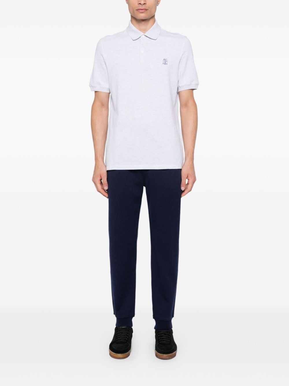 Brunello Cucinelli Trousers Blu Cashmere