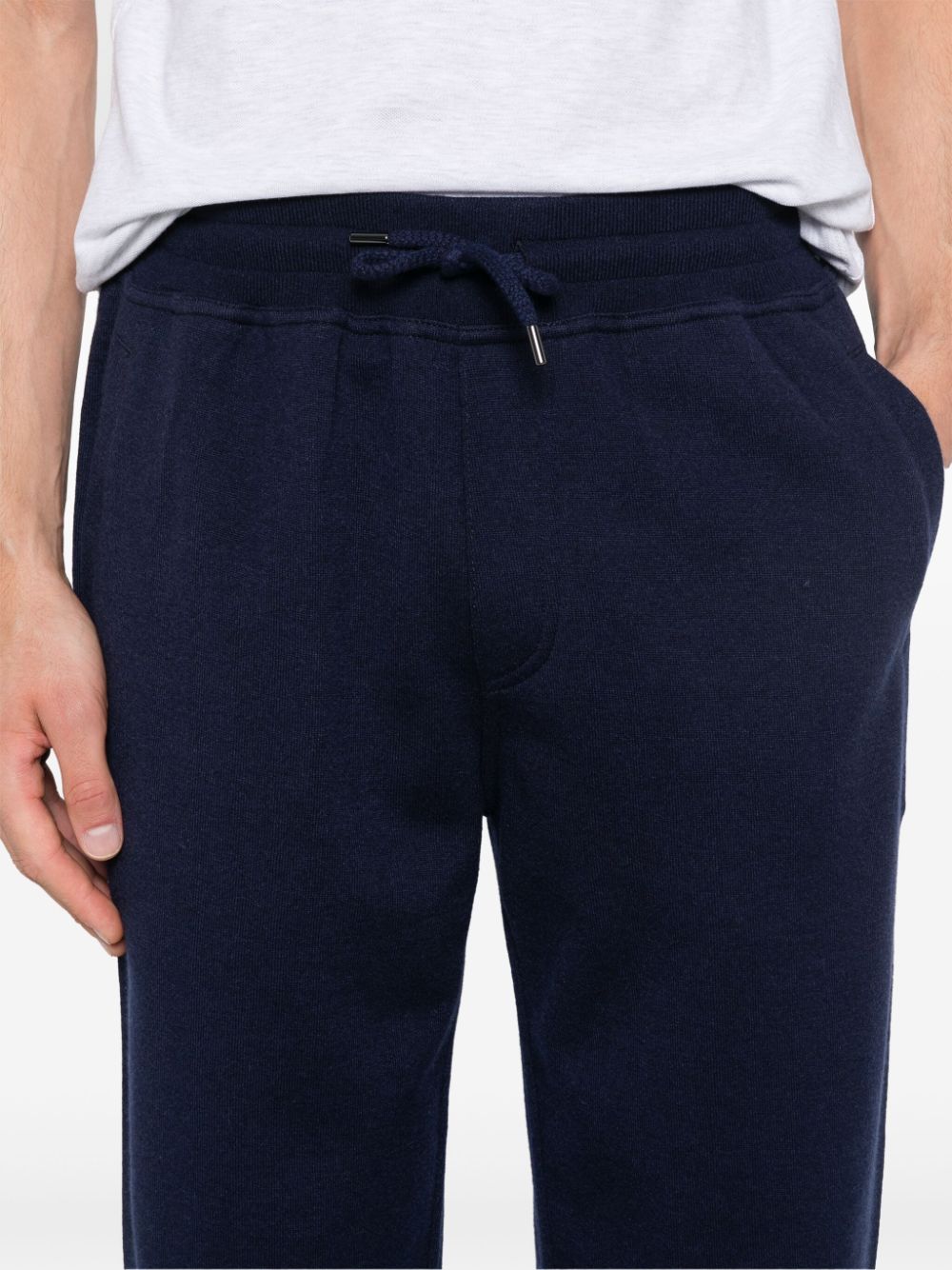 Brunello Cucinelli Trousers Blu Cashmere