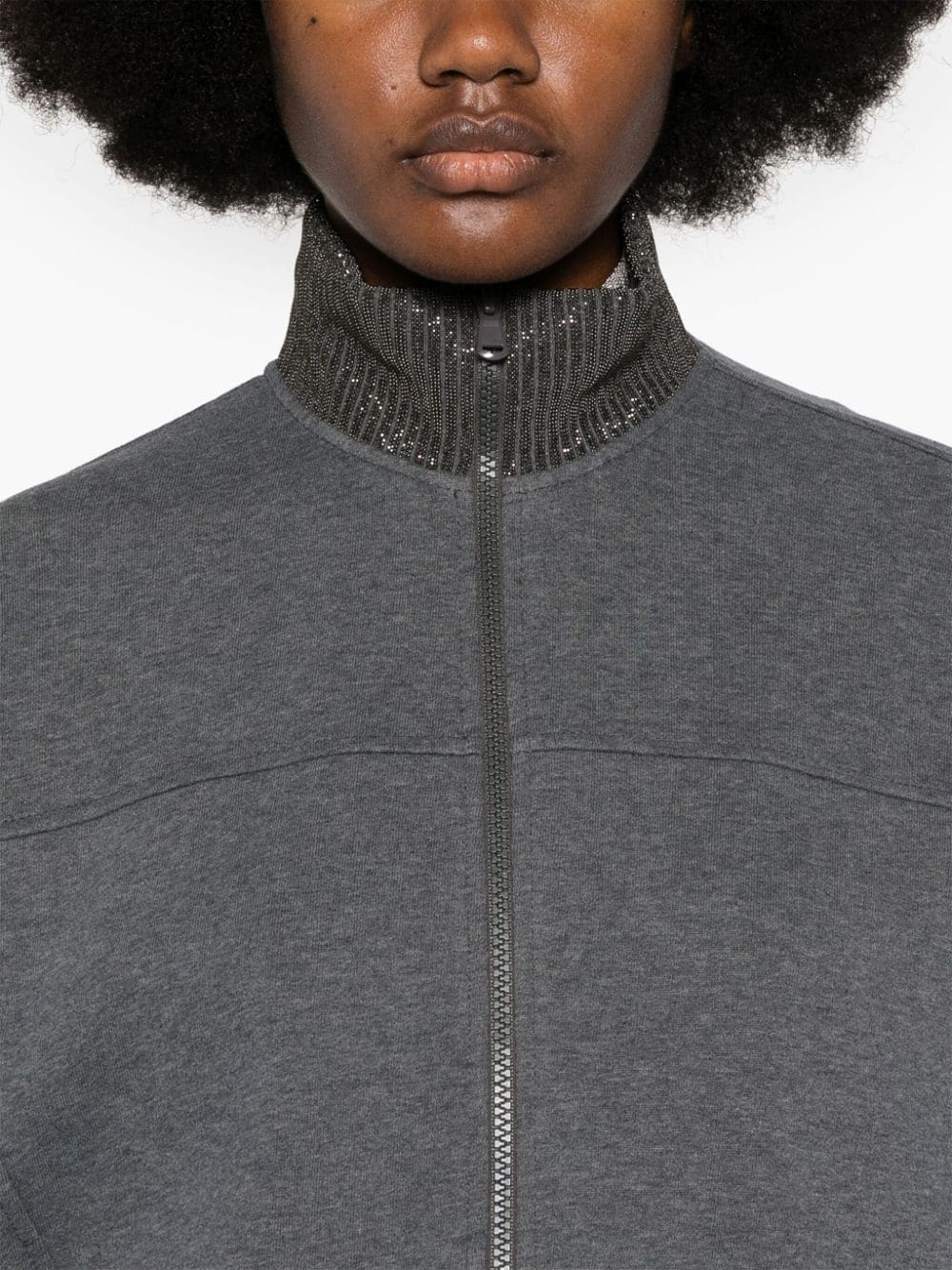 Brunello Cucinelli Sweaters Grigio Cotton