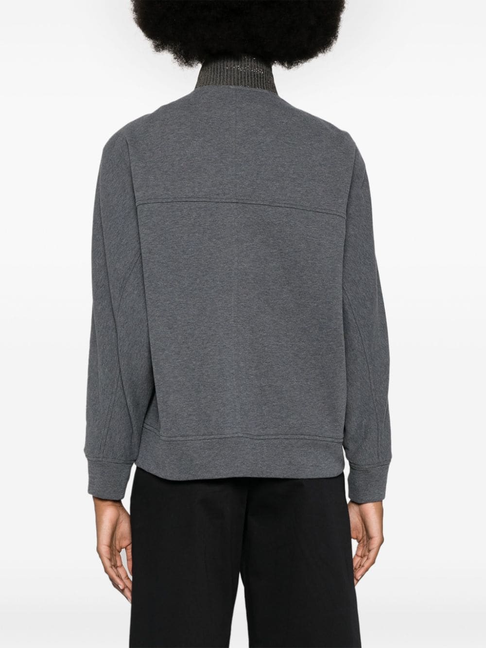 Brunello Cucinelli Sweaters Grigio Cotton