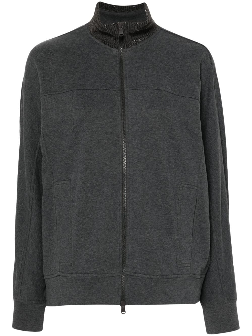 Brunello Cucinelli Sweaters Grigio Cotton