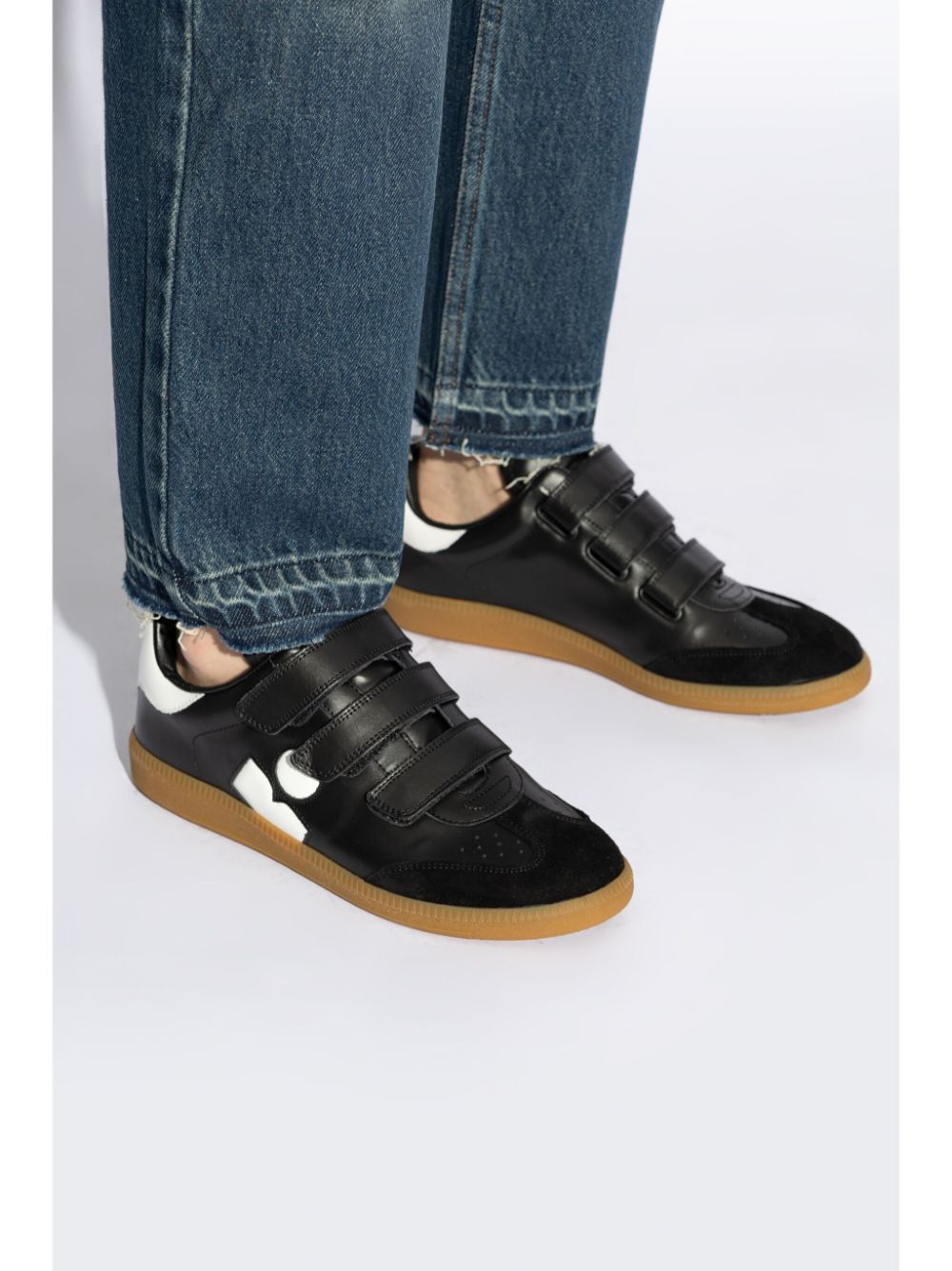 Isabel Marant Sneakers Black Cow Leather