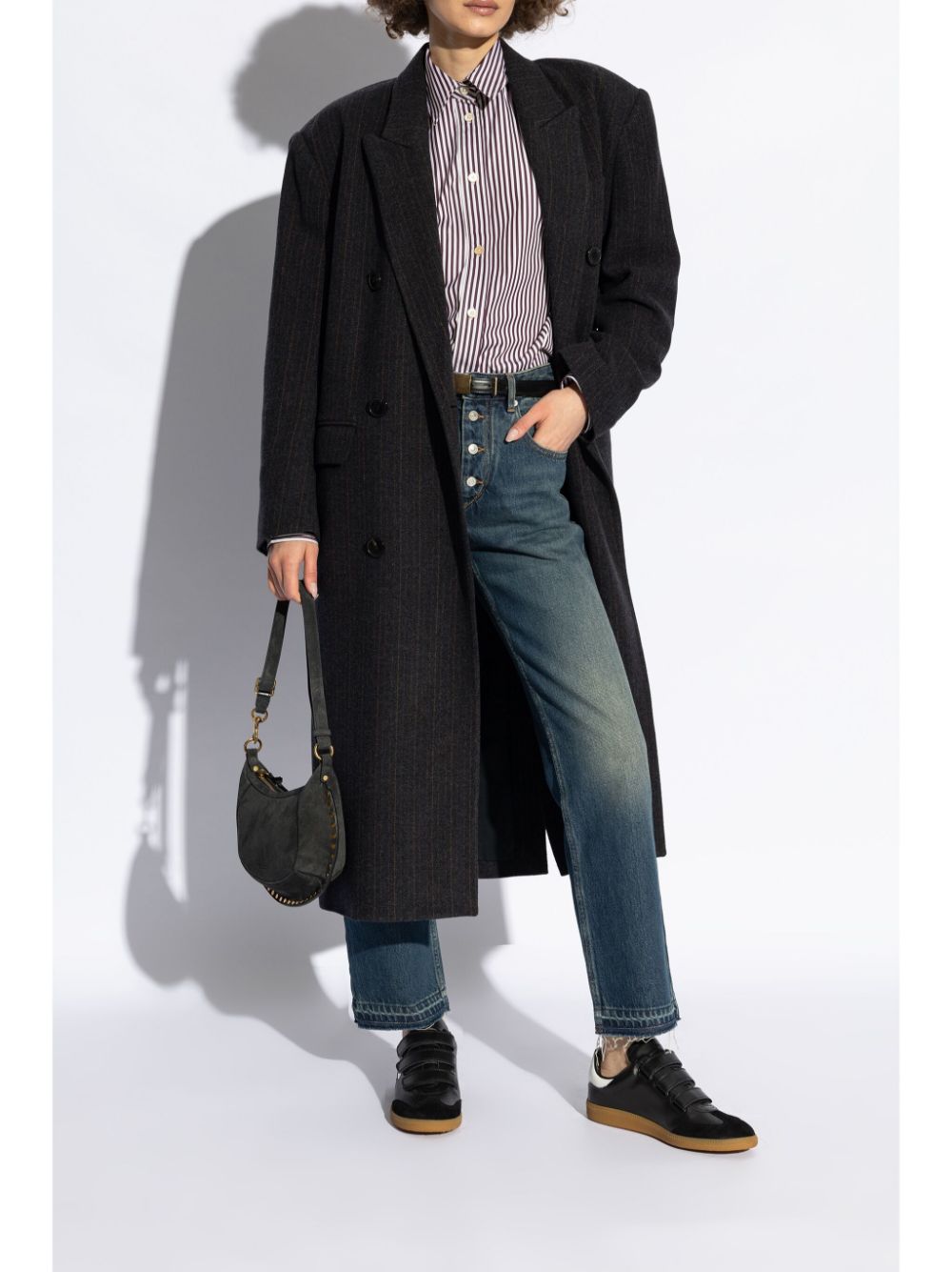 Isabel Marant Sneakers Black Cow Leather