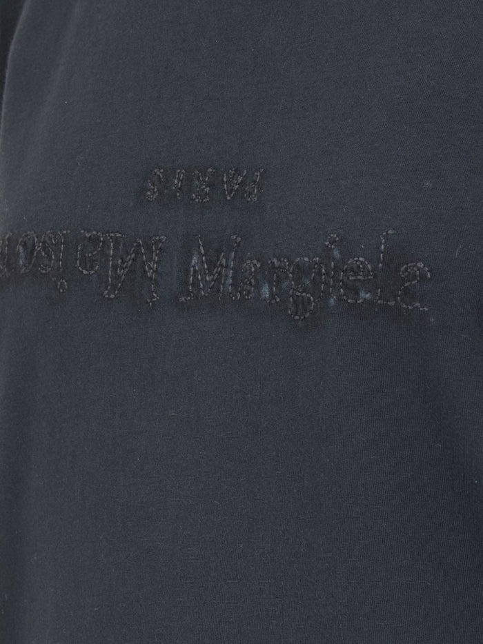 Maison Margiela T-shirts and Polos Black Cotton