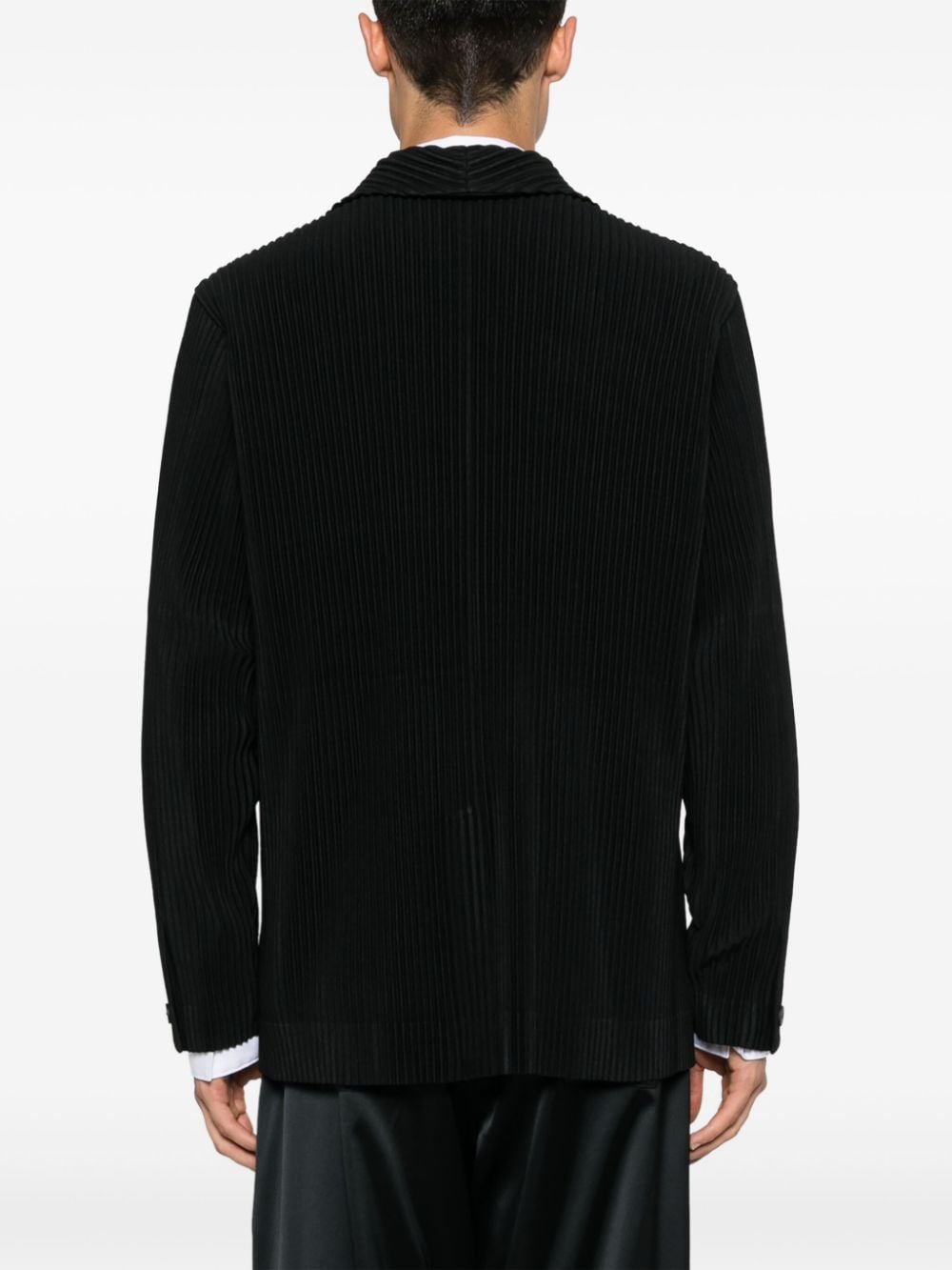Homme Plisse Issey Miyake Jackets Black Polyester