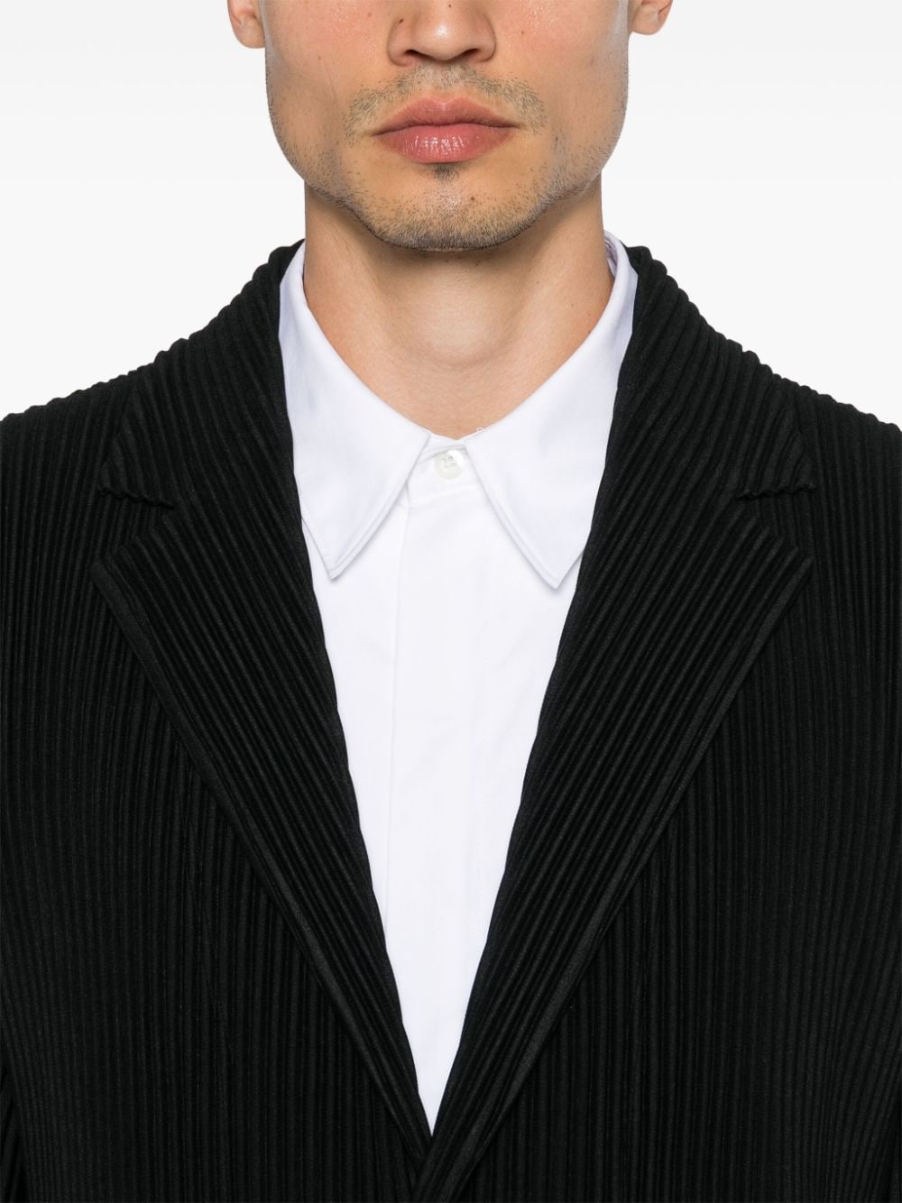 Homme Plisse Issey Miyake Jackets Black Polyester