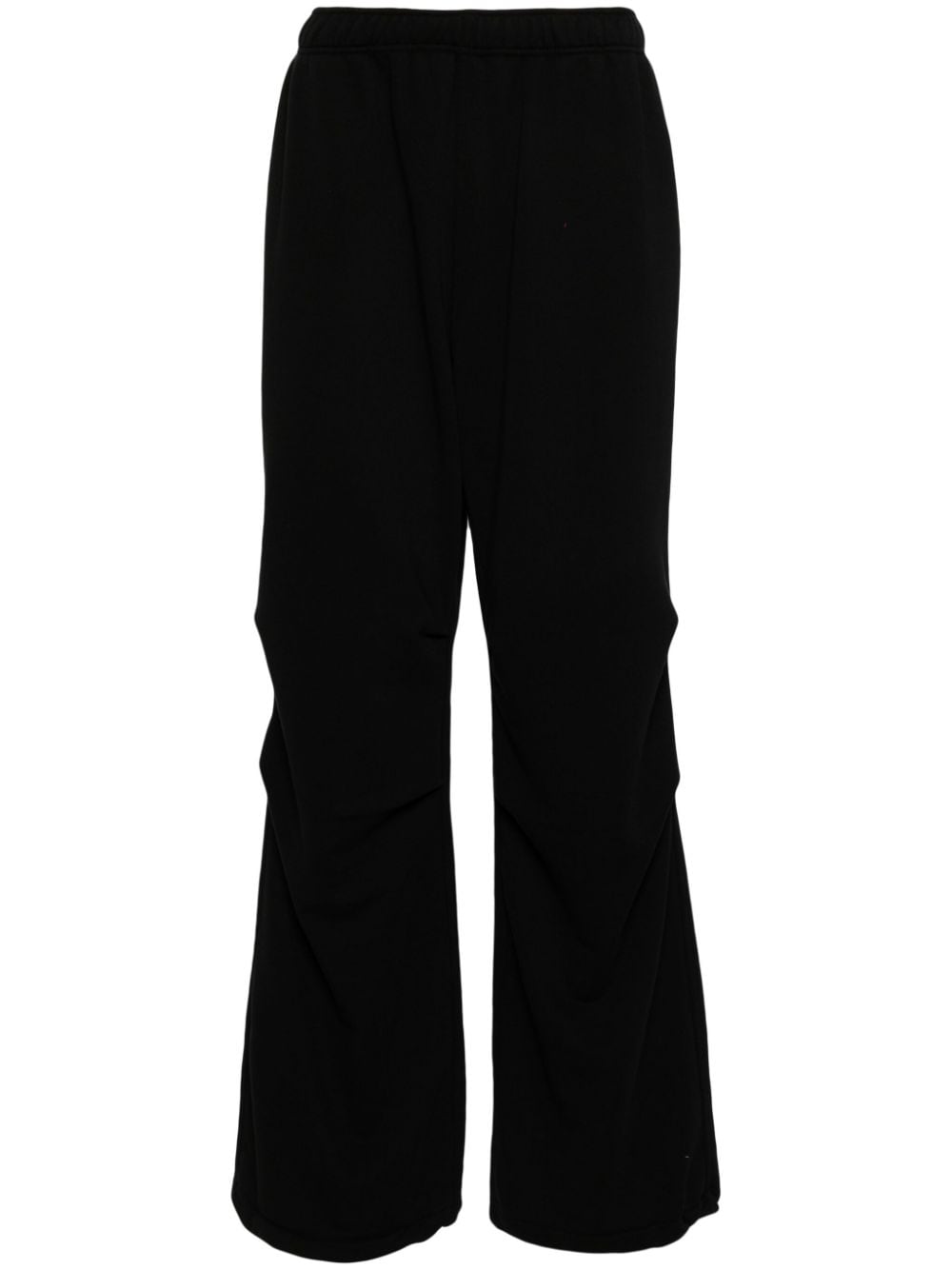 Mm6 Maison Margiela Trousers Black Cotton Polyester