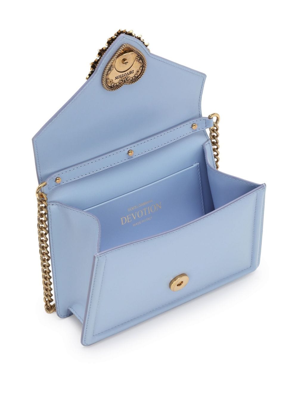 Dolce & Gabbana Bags Clear Blue Calf Skin