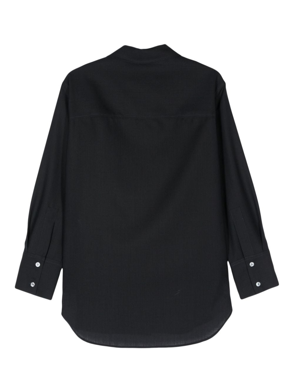 Studio Nicholson Pre Shirts Blue Wool