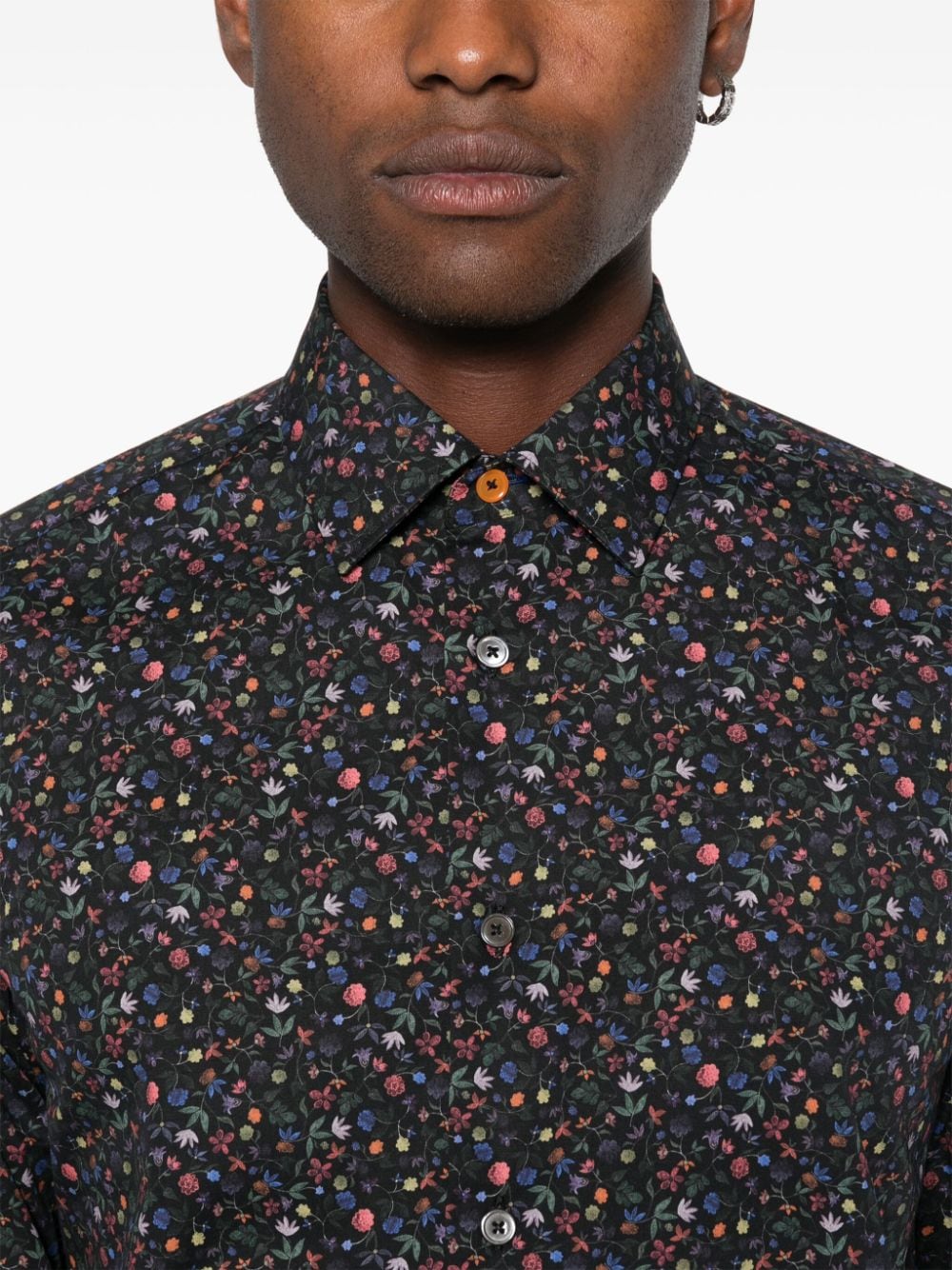 Paul Smith Shirts Black Cotton