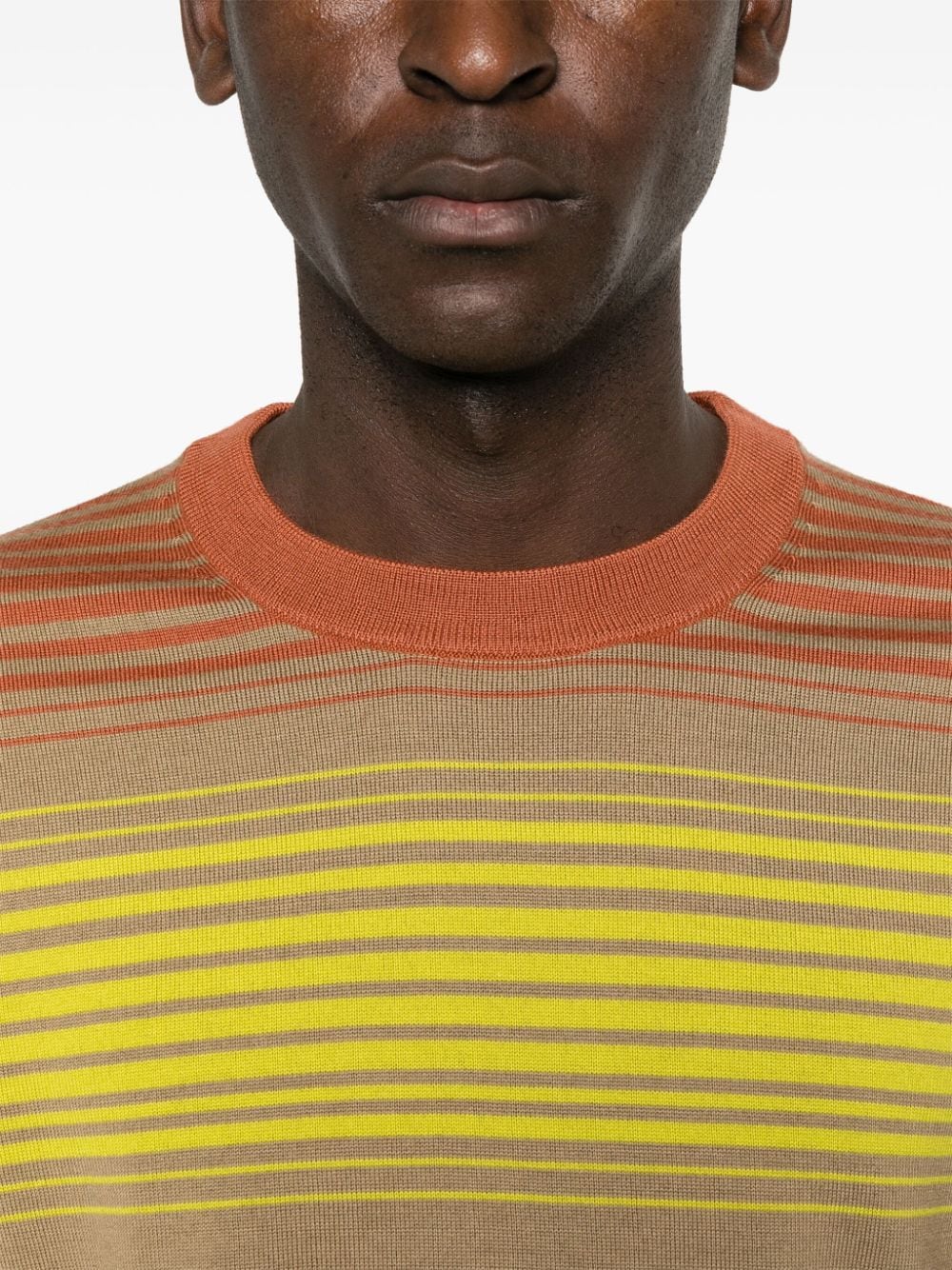 Ps By Paul Smith Sweaters Green Merino Wool